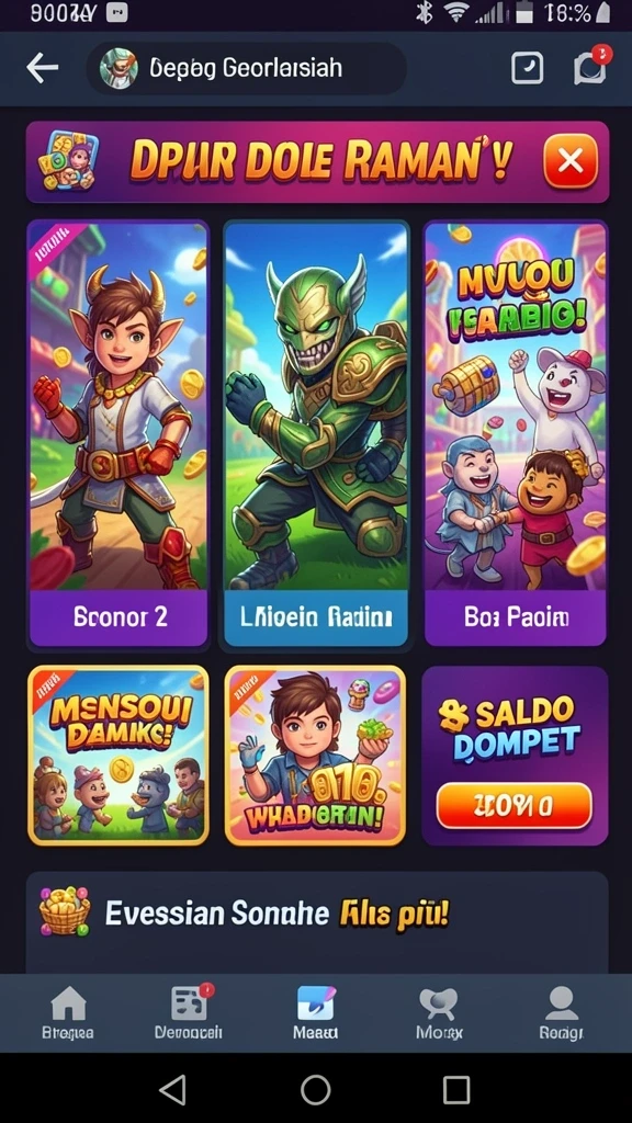 Tema slot yang beragam untuk semua selera.