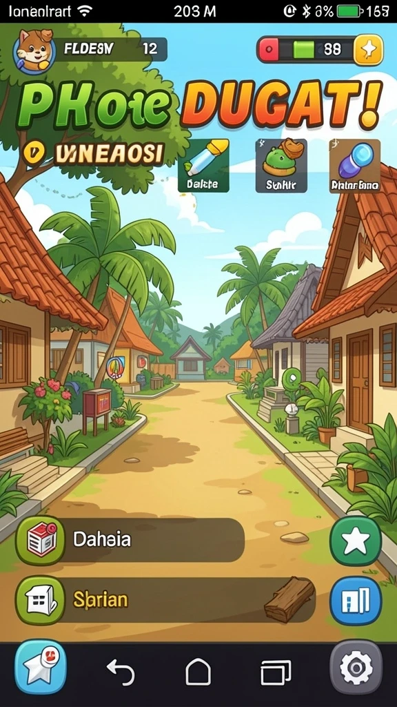 Tangkapan layar pertama menunjukkan gameplay intens yang memikat.