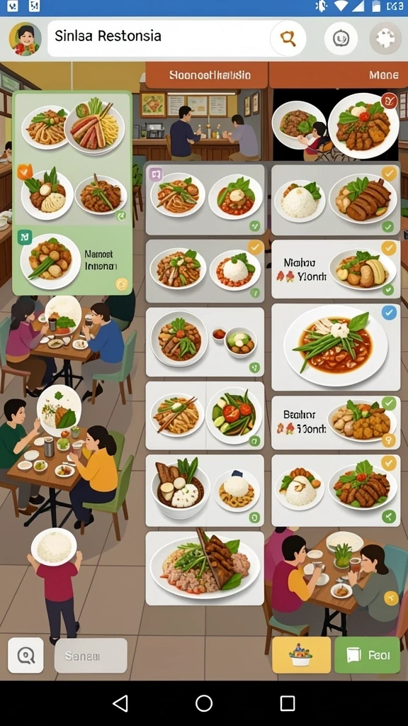 Tampilan antarmuka yang mudah dipahami.