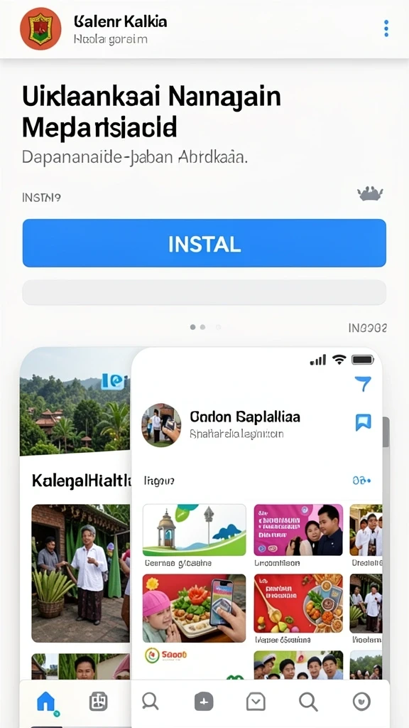 Tampilan grafis yang memukau saat bermain.
