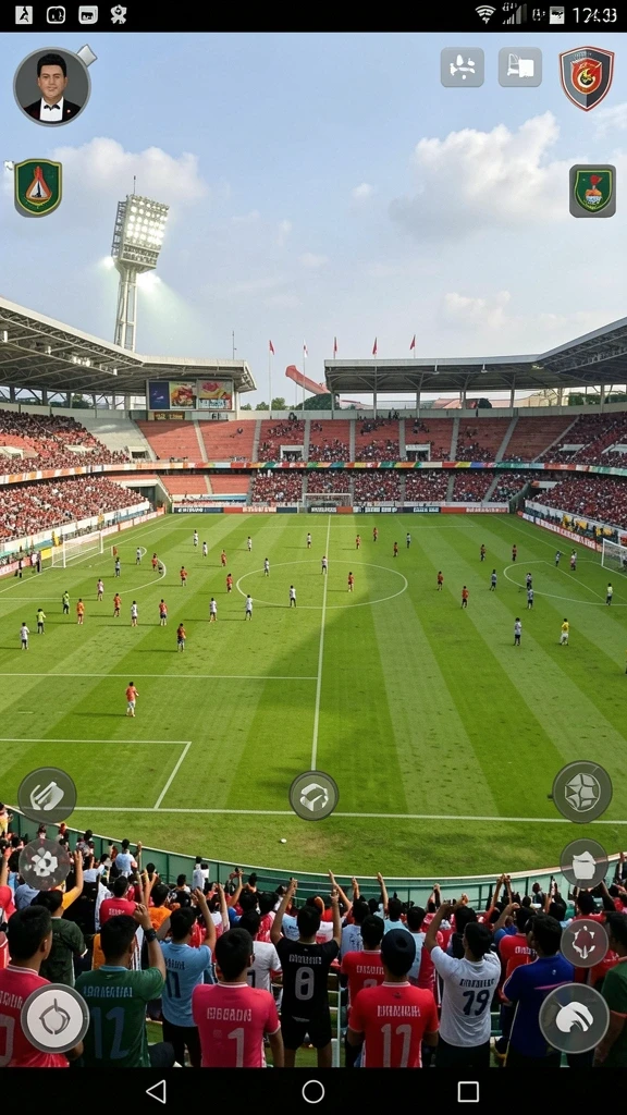 Berbagai tantangan menarik untuk penggemar bola.