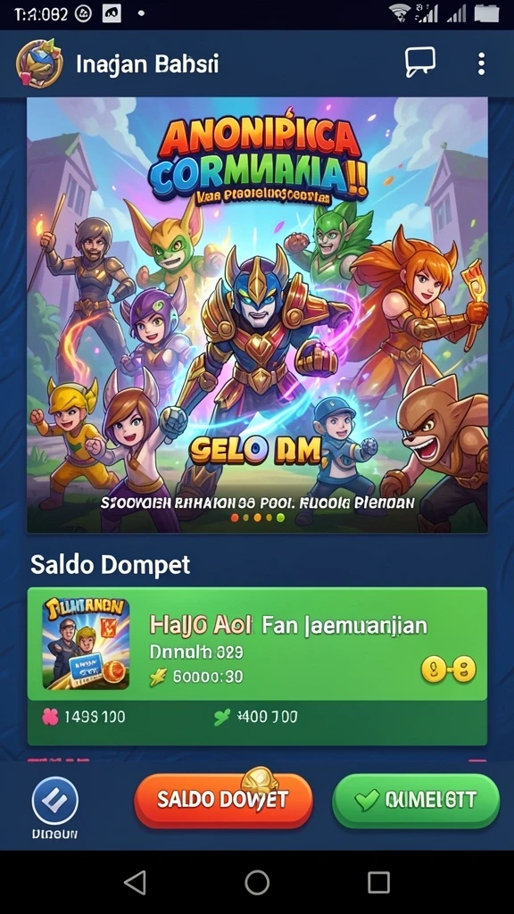 Tampilan antarmuka yang ramah pengguna.