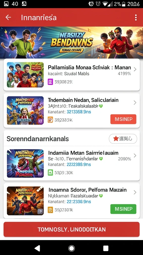 Tampilan antarmuka yang intuitif memudahkan navigasi.