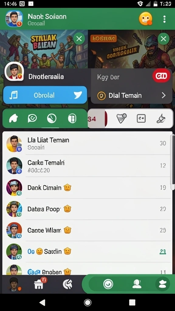 Karakter unik dengan kemampuan khusus.
