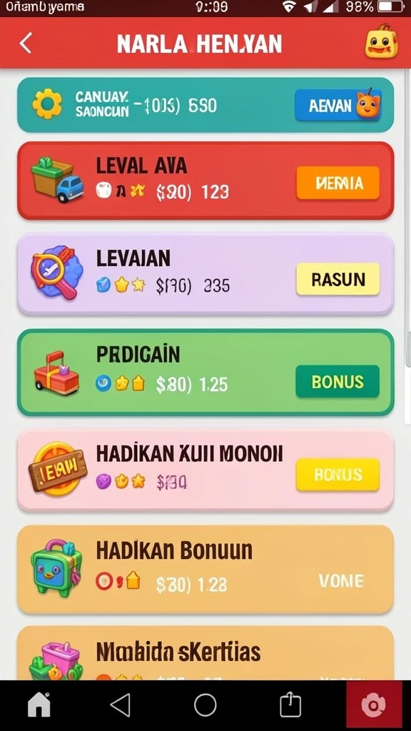 Tampilan antarmuka yang menarik dan mudah digunakan.