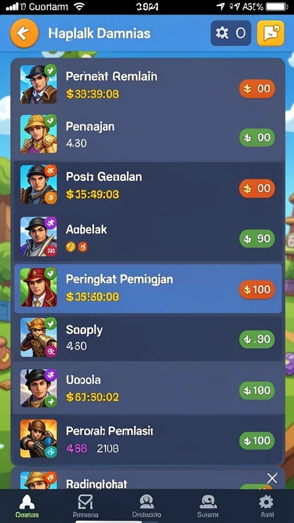 Grafis yang memukau dan efek suara yang imersif.