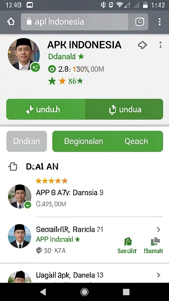 Tampilan antarmuka yang intuitif dan menarik.