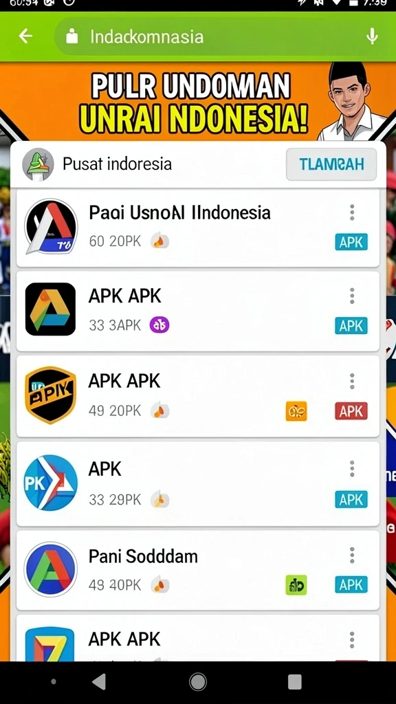 Tampilan antarmuka yang menarik dan intuitif.