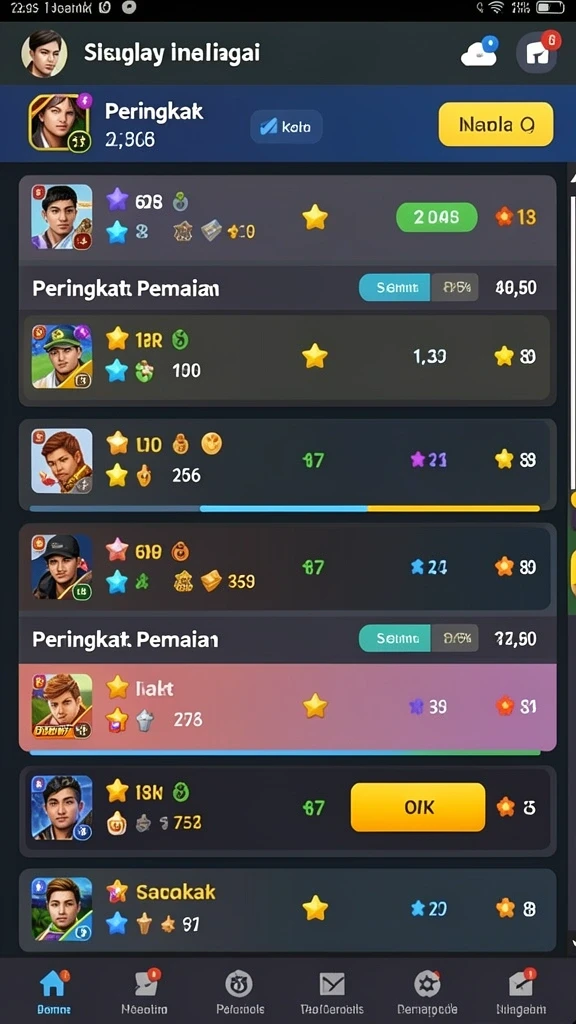 Fitur multiplayer yang seru untuk bermain dengan teman.