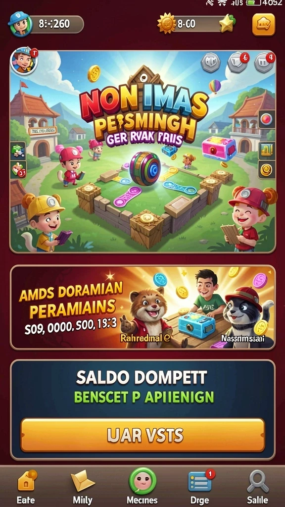 Fitur komunitas yang memungkinkan pemain berinteraksi dan berdiskusi.