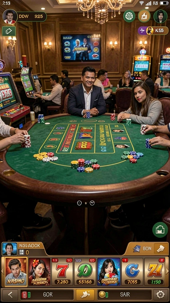 Pertarungan epik antar pemain dalam game.