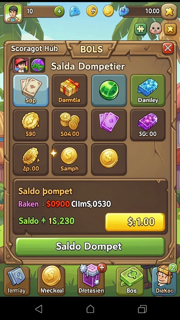 Menampilkan variasi level yang menantang dan seru.