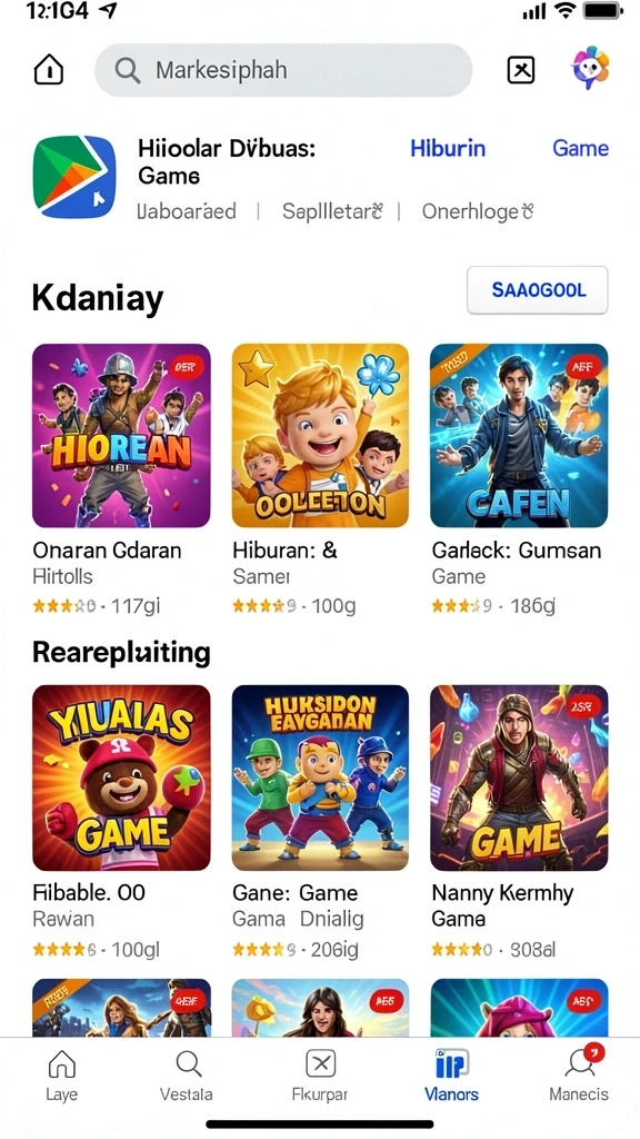 Tampilan antarmuka yang user-friendly dan menarik.