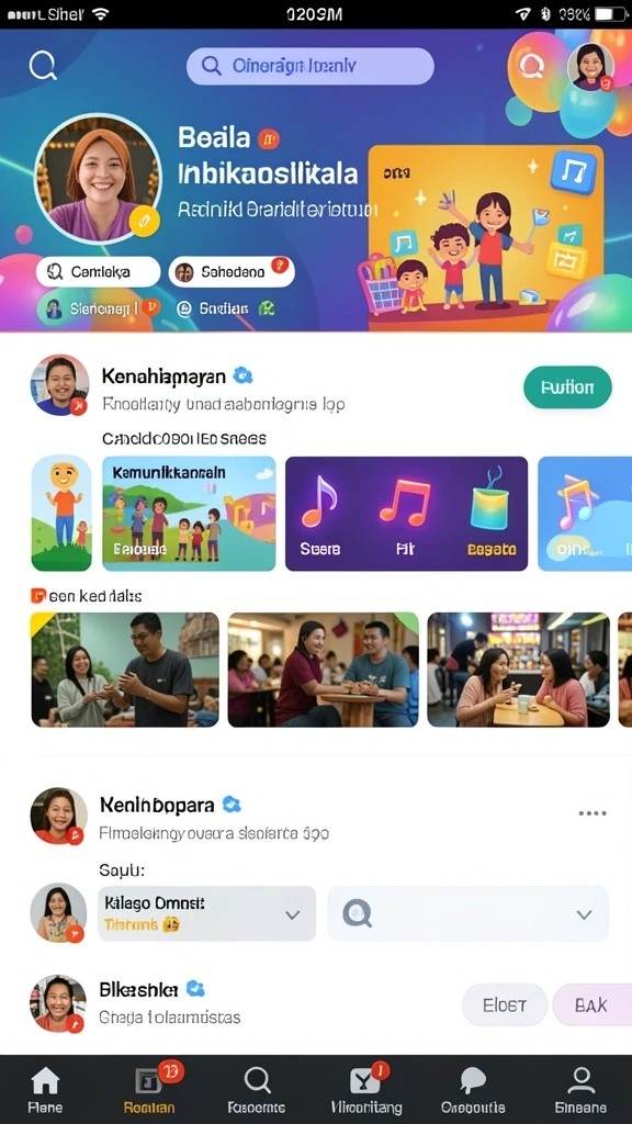 Tampilan antarmuka yang menarik dan mudah digunakan.
