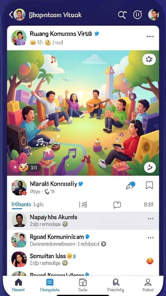 Tampilan antarmuka yang menarik dan user-friendly.