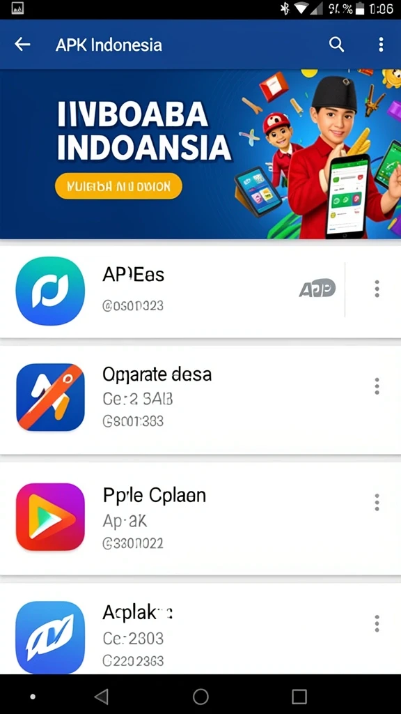 Berbagai karakter unik untuk dipilih.