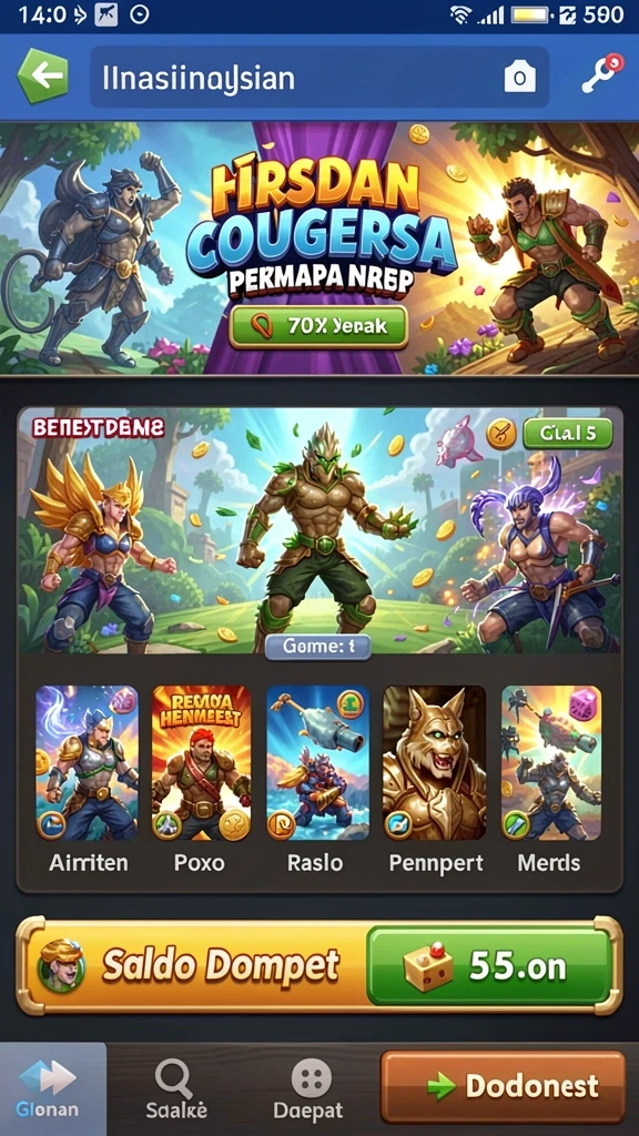 Fitur sosial yang memungkinkan interaksi dengan pemain lain.
