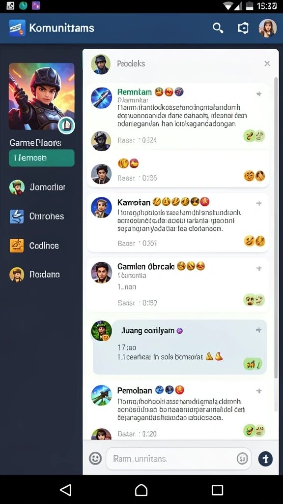 Banyak pilihan permainan menarik untuk dipilih.