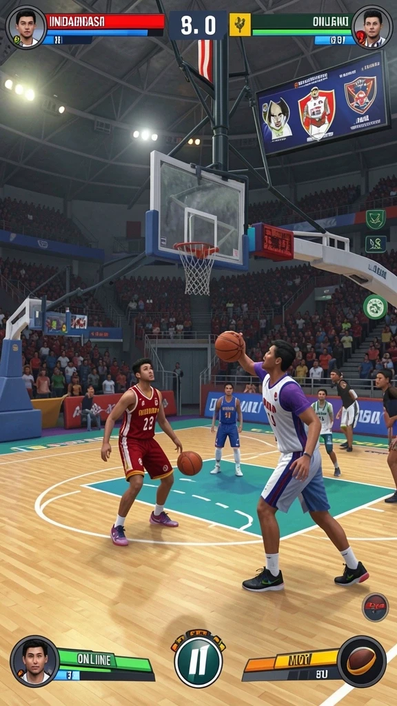 Tampilan gameplay yang menarik dan penuh aksi.