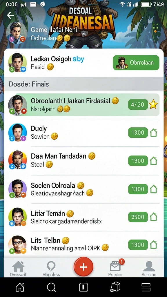 Tangkapan layar kedua menampilkan pertempuran epik melawan musuh tangguh.
