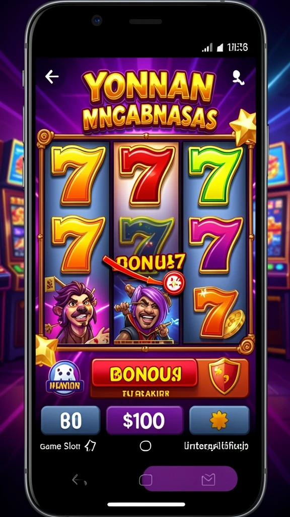 Tangkapan layar permainan slot dengan grafis yang menarik.