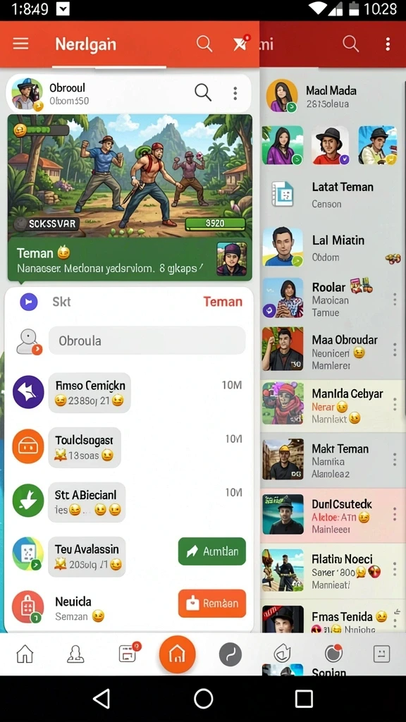 Beragam pilihan permainan menarik dan seru.
