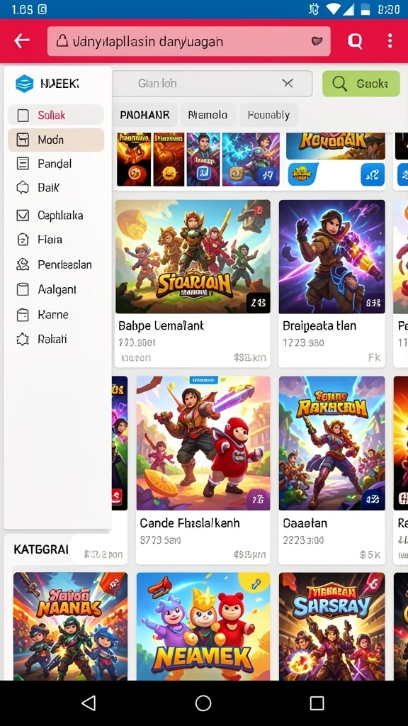 Tangkapan layar menampilkan grafis luar biasa dari NX303.
