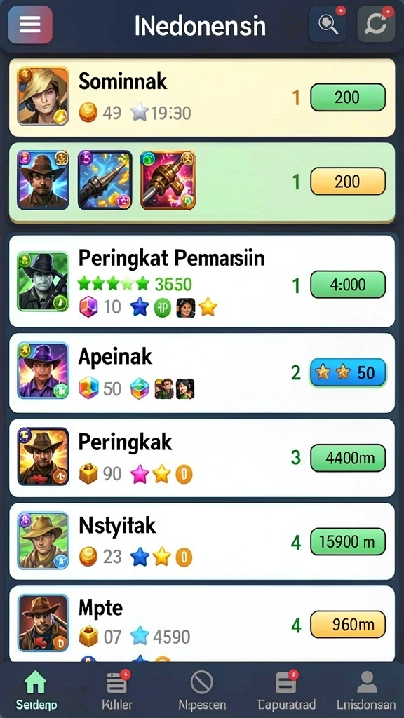 Tampilan grafis yang memukau dan cerah.