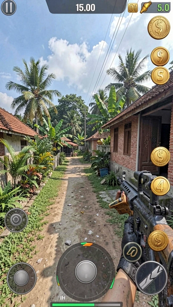 Screenshot menunjukkan fitur interaksi dengan pemain lain.