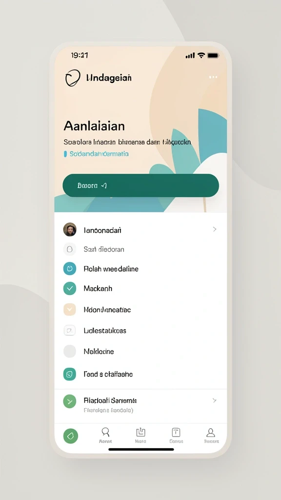 Tampilan antarmuka aplikasi yang menarik dan responsif.