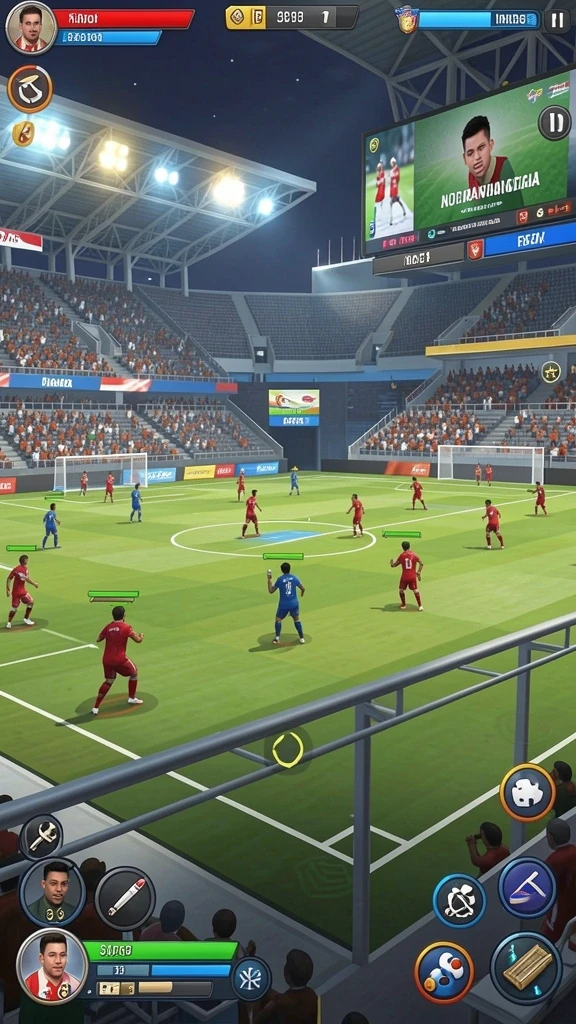 Mode permainan seru untuk multiplayer.