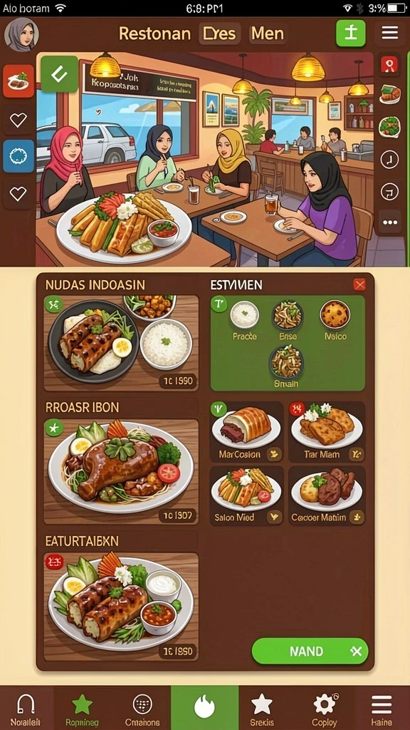 Level baru yang penuh dengan tantangan dan rintangan.