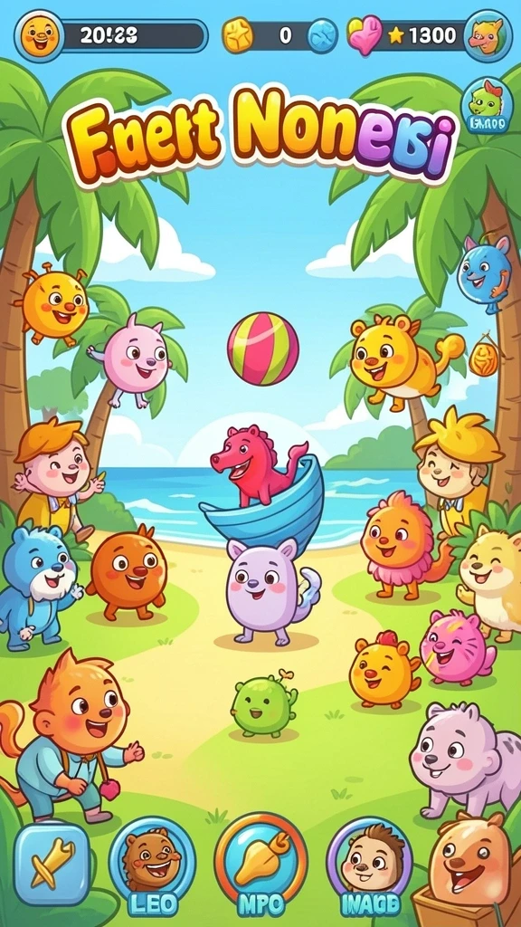 Character selection screen with unique abilities.