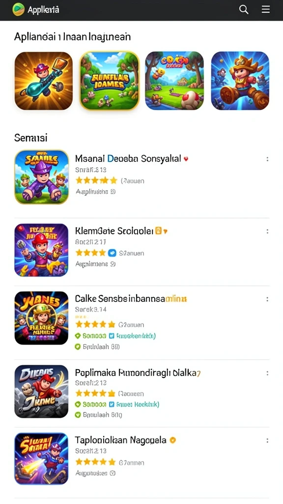 Tampilan antarmuka yang menarik dan mudah digunakan.