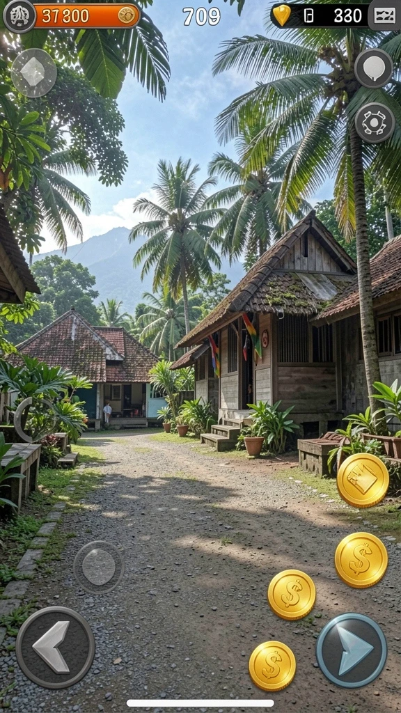 Tampilan antarmuka SPINGOLD yang menarik dan user-friendly.