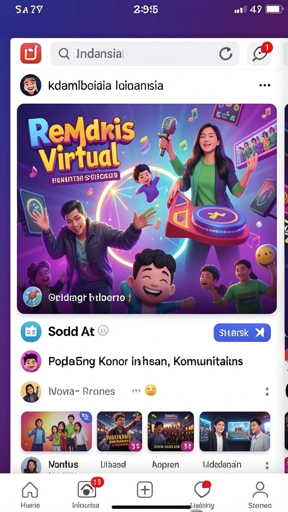 Bergabunglah dengan teman dan tantang mereka di mode multiplayer.