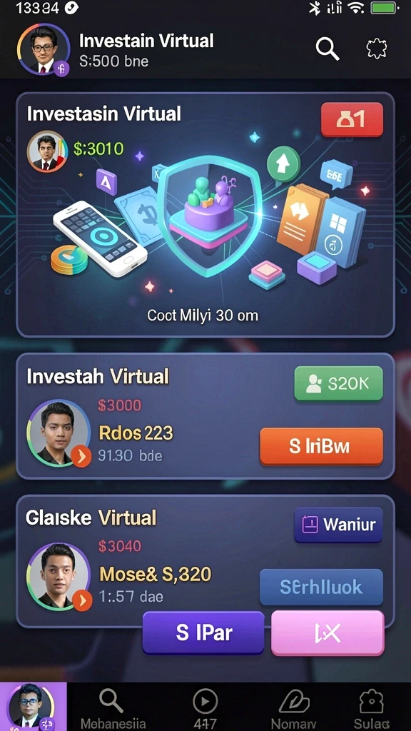 Screenshot memperlihatkan karakter utama dalam aksi.