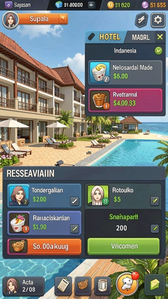 Moment seru saat pemain menyelesaikan misi.