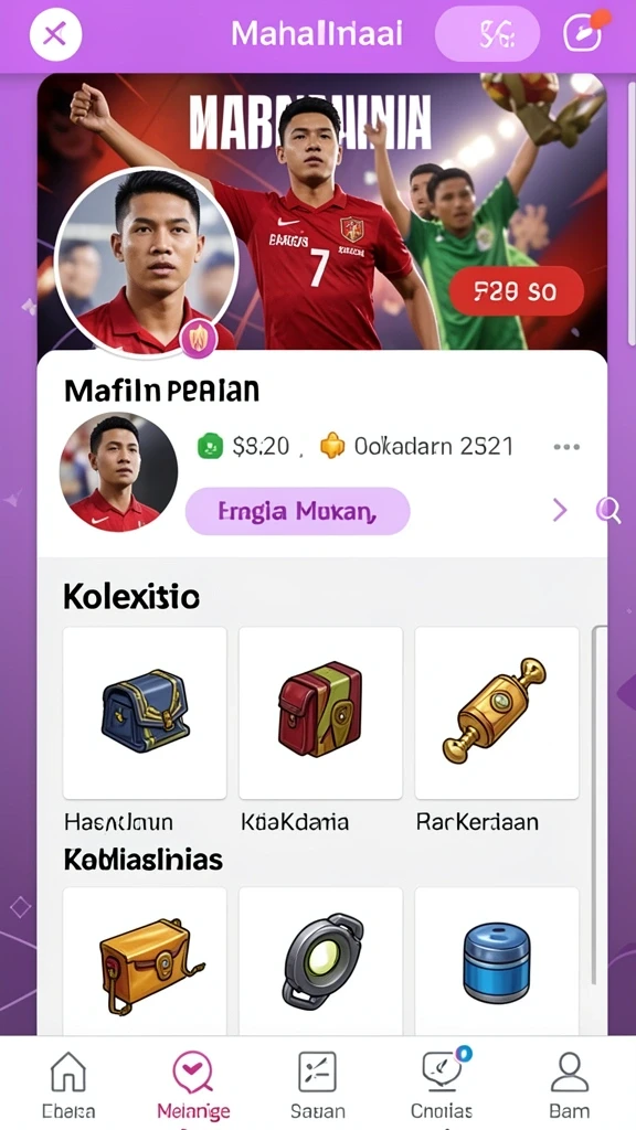 Tampilan awal game YYRR yang memukau.