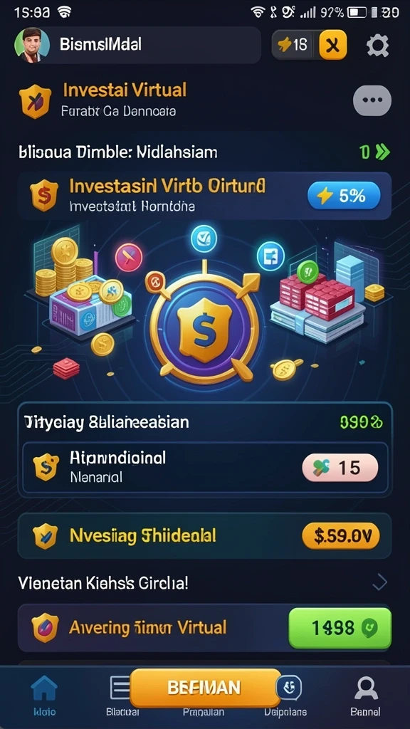 Karakter unik dalam game YYRR yang siap beraksi.